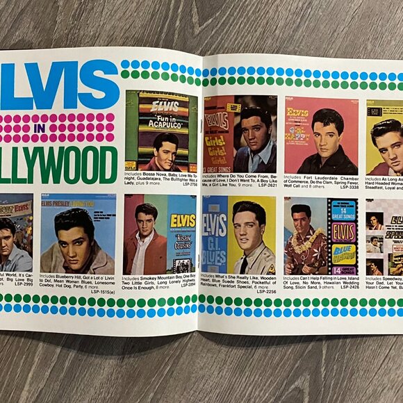 71-(VC) Vintage. Collectible. Elvis. Special TV Edition. Photo Album.Rare. - Picture 5 of 5